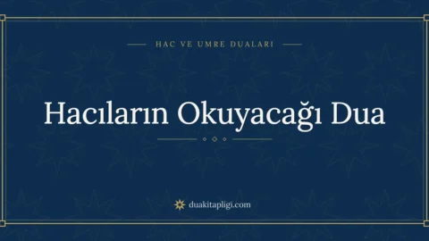 Salawat für Hadsch-Pilger