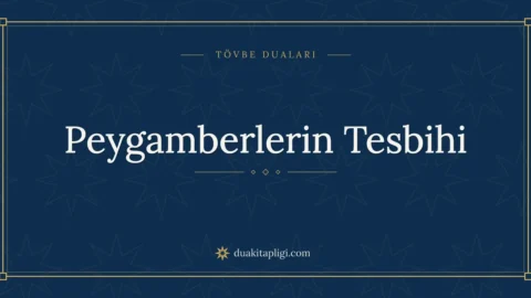 Tasbih der Propheten